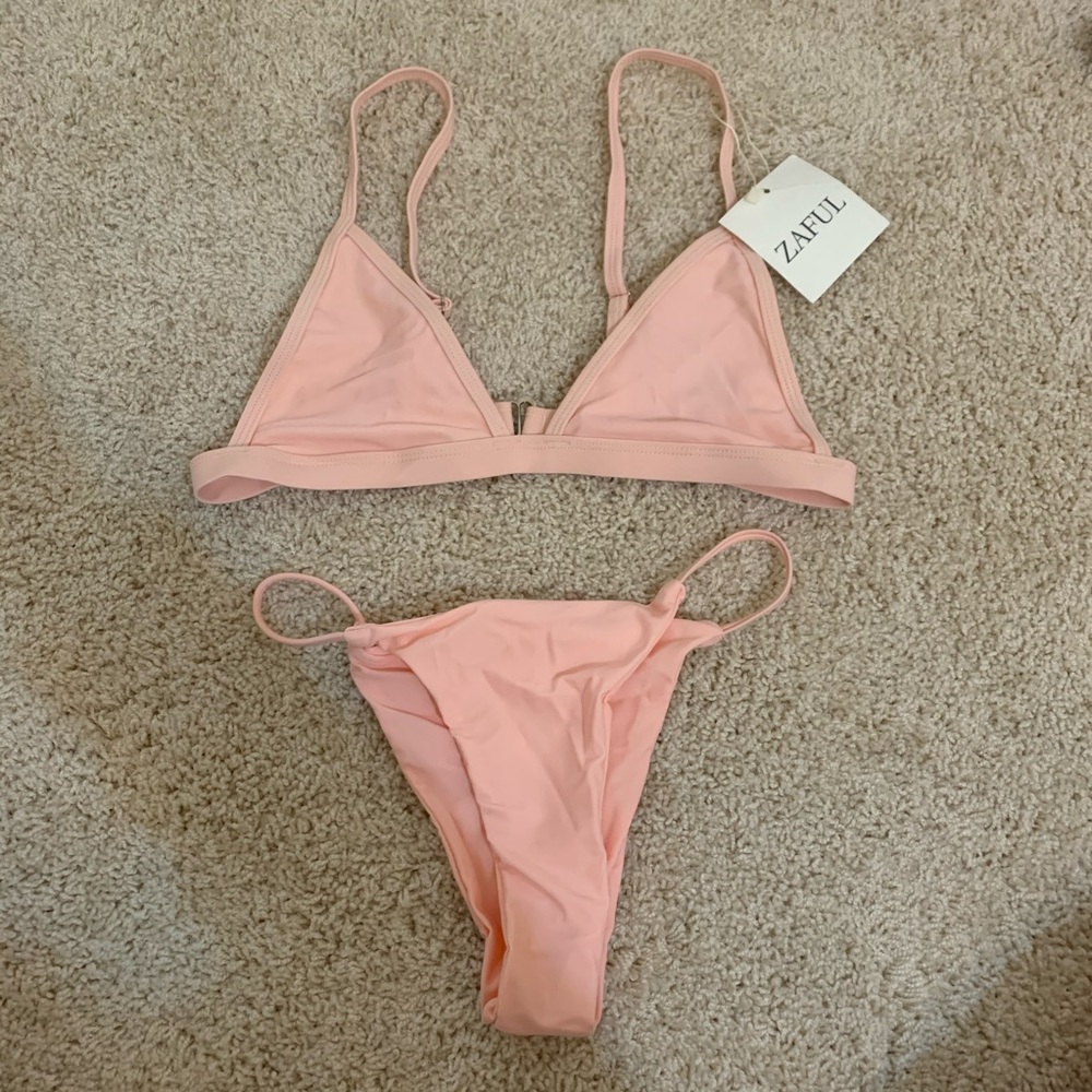 Pink Zaful Bikini